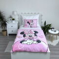 Jerry Fabrics Disney povlečení do postýlky Minnie Powder pink baby 100x135, 40x60 cm