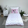 Jerry Fabrics Disney povlečení do postýlky Minnie Powder pink baby 100x135, 40x60 cm