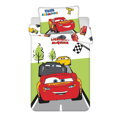Jerry Fabrics Povlečení do postýlky Cars Champion baby 100x135, 40x60 cm
