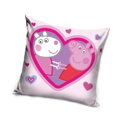 Carbotex Povlak na polštářek Prasátko Pepina a kamarádka Suzy 40x40 cm