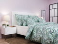 Povlečení bavlna Iluze 2 mentol 140x200, 70x90 cm