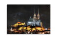 Obraz na stěnu Noční Brno