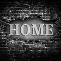 Obraz na plátně - černobílý home