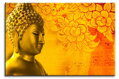 Obraz Buddha ve zlaté