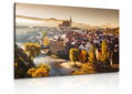 Obraz zámek a kostel Český Krumlov
