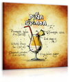 Obraz cedule Pina Colada