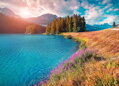 Fototapeta Horské jezero