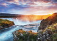 Tapeta Vodopád Godafoss