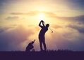 Tapeta Golfista
