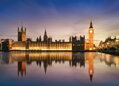 Tapeta Večerní Westminsterský palác