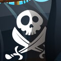 Tapeta Pirátská loď