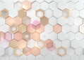 Tapeta Hexagony