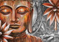 Tapeta Buddha olejomalba