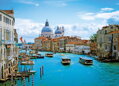 Tapeta Canal Grande a bazilika Santa Maria