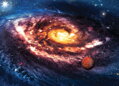 Tapeta Zářivá galaxie