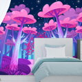 Tapeta Magický les v galaxii