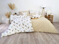 Ložní povlečení krepové Stanex Daisy (LS431), 140 x 220 + 90 x 70, Knoflíkové