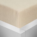 Froté napínací prostěradlo Stanex - smetanové, 60 x 120