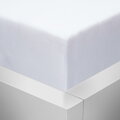 Jersey napínací prostěradlo s lycrou Stanex - bílé, 160 x 200