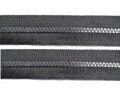 Zip kostěný 5 mm metráž zlato a stříbro
