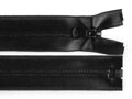 Voděodolný zip šíře 7 mm délka 65 cm spirálový