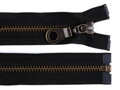 Staromosazný zip YKK No 5 délka 75 cm bundový