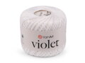 Bavlněná příze háčkovací Violet 50 g