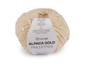 Pletací příze Alpaca Gold s flitry 50 g