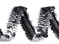 Flitrový prýmek šíře 20 - 30 mm elastický