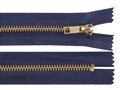 Kovový zip No 5 délka 14 cm (jeansový)