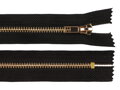 Kovový zip No 5 délka 12 cm (jeansový)