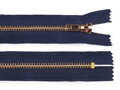 Kovový zip No 5 délka 14 cm (jeansový)