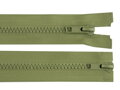 Zip kostěný 5 mm dělitelný 2 jezdce / dvoucestný 85 cm bundový
