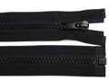 Kostěný zip šíře 5 mm délka 120 cm bundový