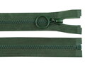 Kostěný zip 4 mm dělitelný s kroužkem délka 60 cm