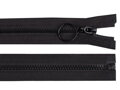 Kostěný zip 4 mm dělitelný s kroužkem délka 60 cm