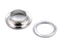 Průchodky s podložkou lesklé vnitřní Ø10 mm / vnější Ø16 mm