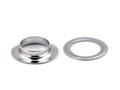 Průchodky s podložkou lesklé vnitřní Ø12 mm / vnější Ø21 mm