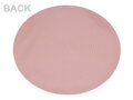 Metalické prostírání mat Ø38 cm vánoční