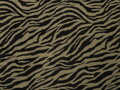 Samet imitace zvířecí kůže zebra