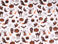 Bavlněná látka / plátno Halloween