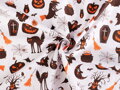 Bavlněná látka / plátno Halloween