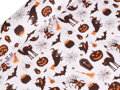 Bavlněná látka / plátno Halloween