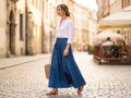 Riflovina / jeans elastická