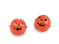 Rolnička dýně halloween Ø24 mm s kroužkem