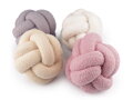 Dekorační polštář uzel boucle Ø20 cm