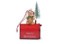 Vánoční kovová poštovní schránka k zavěšení