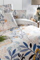 Prodloužené flanelové povlečení 140x220, 70x90 Rosery
