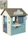 SMOBY Baby zahradní domeček Cukrárna se čtečkou karet a nádobím