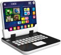 Baby Můj první tablet naučný 2v1 notebook na baterie pro miminko Světlo Zvuk
